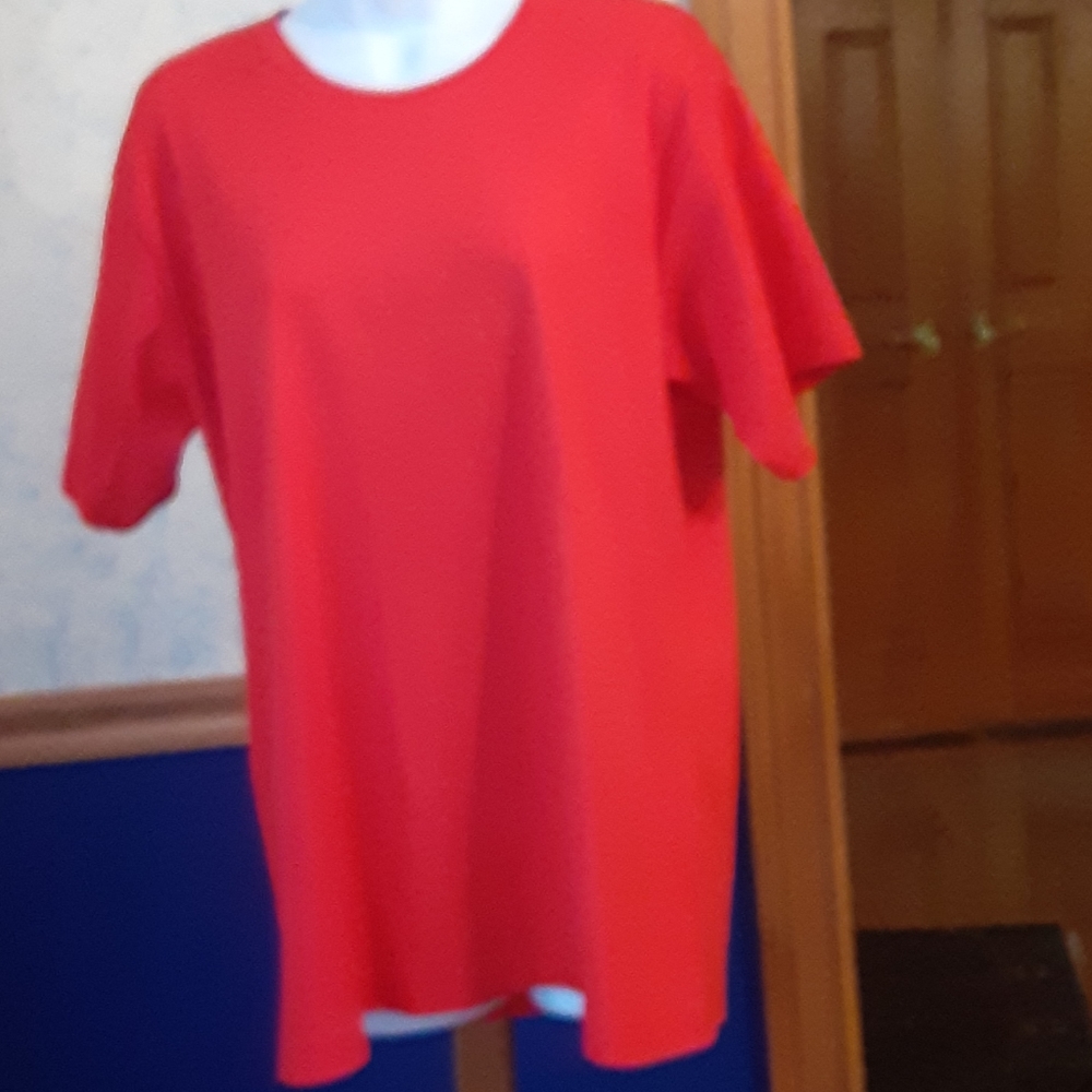 Red PBJ short sleeved tee , XX Large